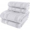 jogo de toalhas unique kit 4 toalhas brancas
