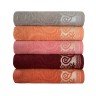 toalha de banho marrocos 5 pecas cores femininas