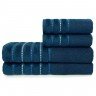 jogo de toalha de banho chronos azul