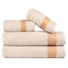 banho jogos de toalhas jogo de toalha banhao 4 pecas tomie 100 algodao bege 1