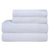 banho jogos de toalhas jogo toalhas banho 4 pecas eleganz 100 algodao branco 1616007555877