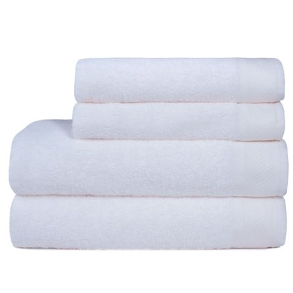 banho jogos de toalhas jogo toalhas banho 4 pecas eleganz 100 algodao branco 1616007555877