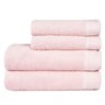 banho jogos de toalhas jogo toalhas banho 4 pecas eleganz 100 algodao rosa 1616102061498