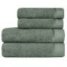 banho jogos de toalhas jogo toalhas banho 4 pecas eleganz 100 algodao verde moss